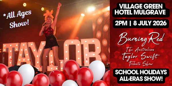 TAYLOR SWIFT Tribute Show ~ BURNING RED image