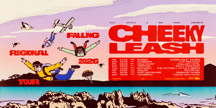 Cheeky Leash Falling Regional Tour