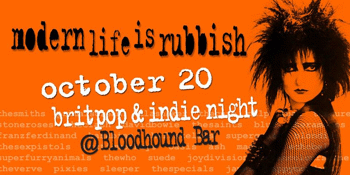 Modern Life Is Rubbish Club Night (FREE)