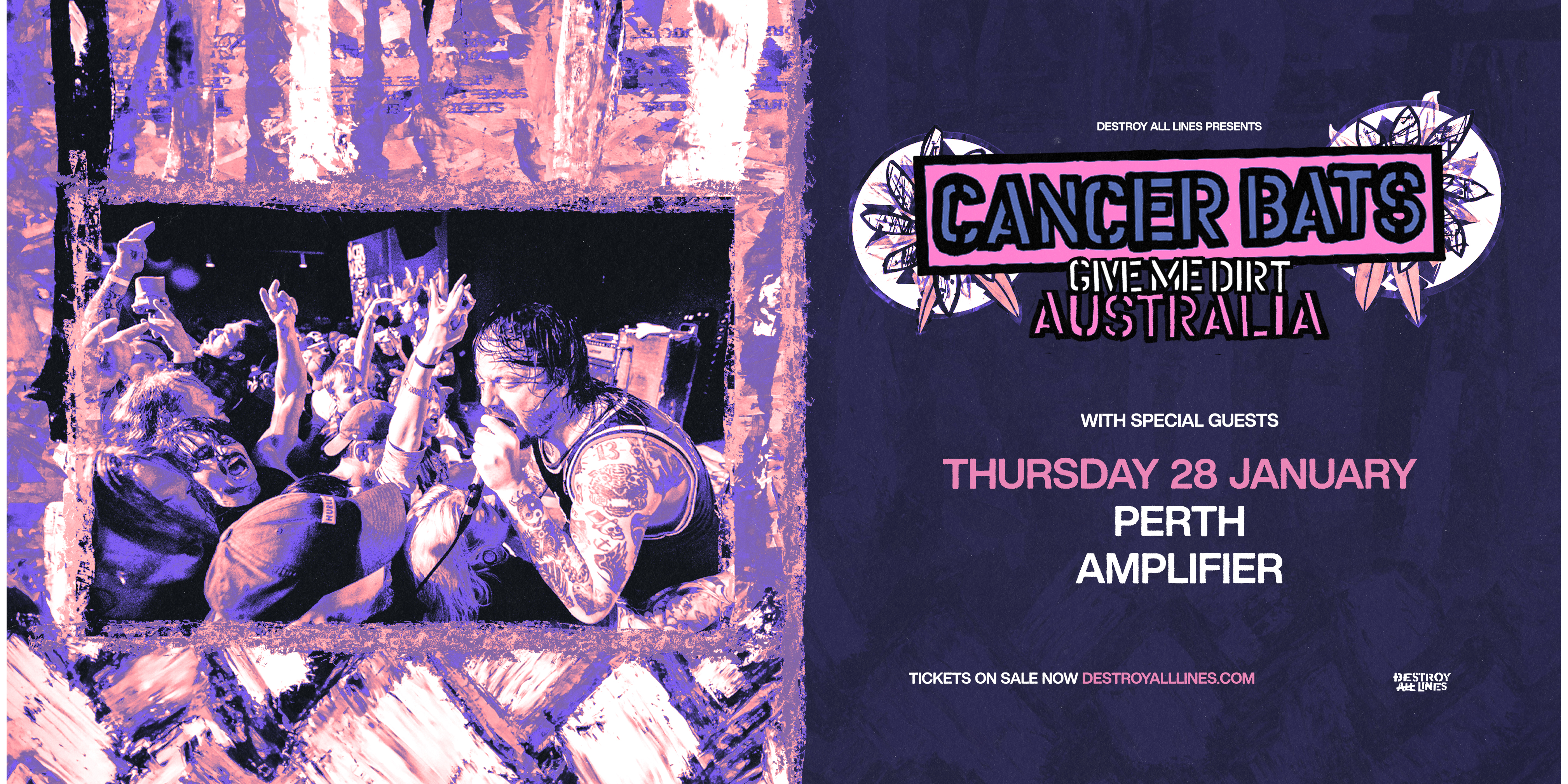 Cancer Bats | Give Me Dirt Australia | Perth
