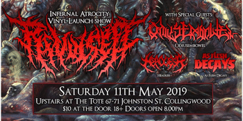 Revulsed 'Infernal Atrocity' Vinyl Launch