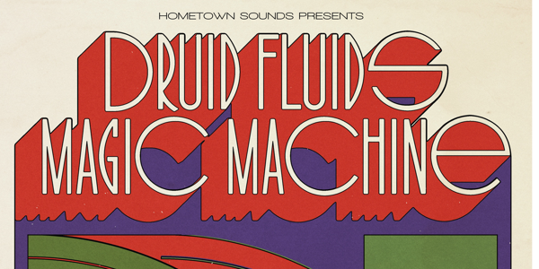 Druid Fluids live at Marrickville Bowling Club - Concert poster