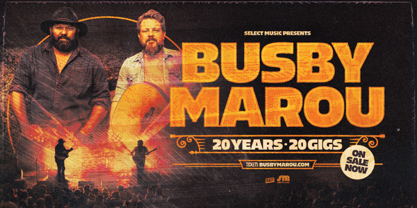 Busby Marou live at Great Western Hotel - Concert poster