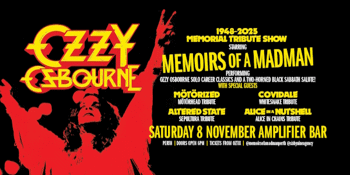 OZZY OSBOURNE MEMORIAL TRIBUTE SHOW | by Memoirs Of A Madman | PERTH