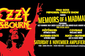 OZZY OSBOURNE MEMORIAL TRIBUTE SHOW | by Memoirs Of A Madman | PERTH