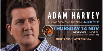 Adam Harvey - 'Let the Song Take You Home' Album Tour