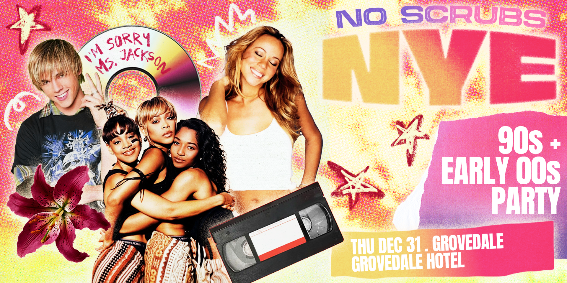 No Scrubs: NYE Party - Grovedale