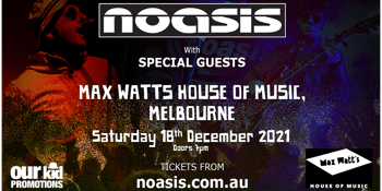 NOASIS SUPERSONIC SUMMER TOUR