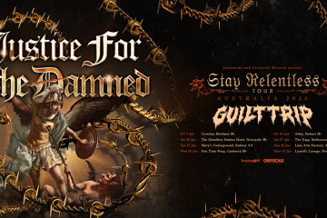 JUSTICE FOR THE DAMNED: ‘Stay Relentless’ Album Tour - Brisbane