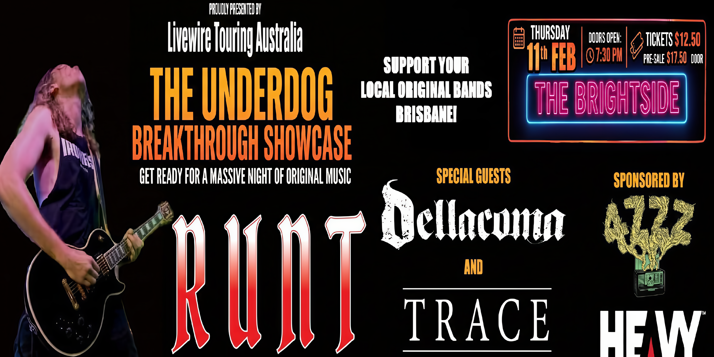 The Underdog Breakthrough Showcase Featuring "RUNT's Album Release"