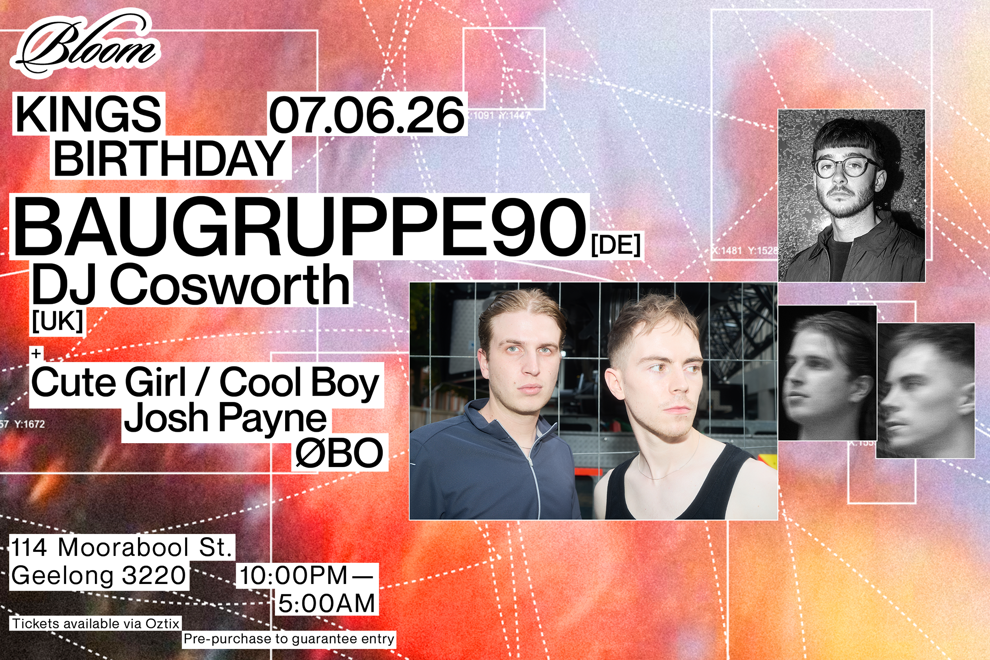 Bloom Pres. Kings Bday feat. BAUGRUPPE90 [DE]