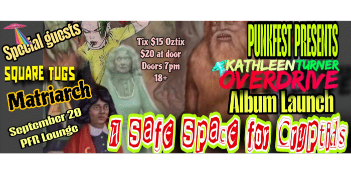 Kathleen Turner Overdrive | Album Launch