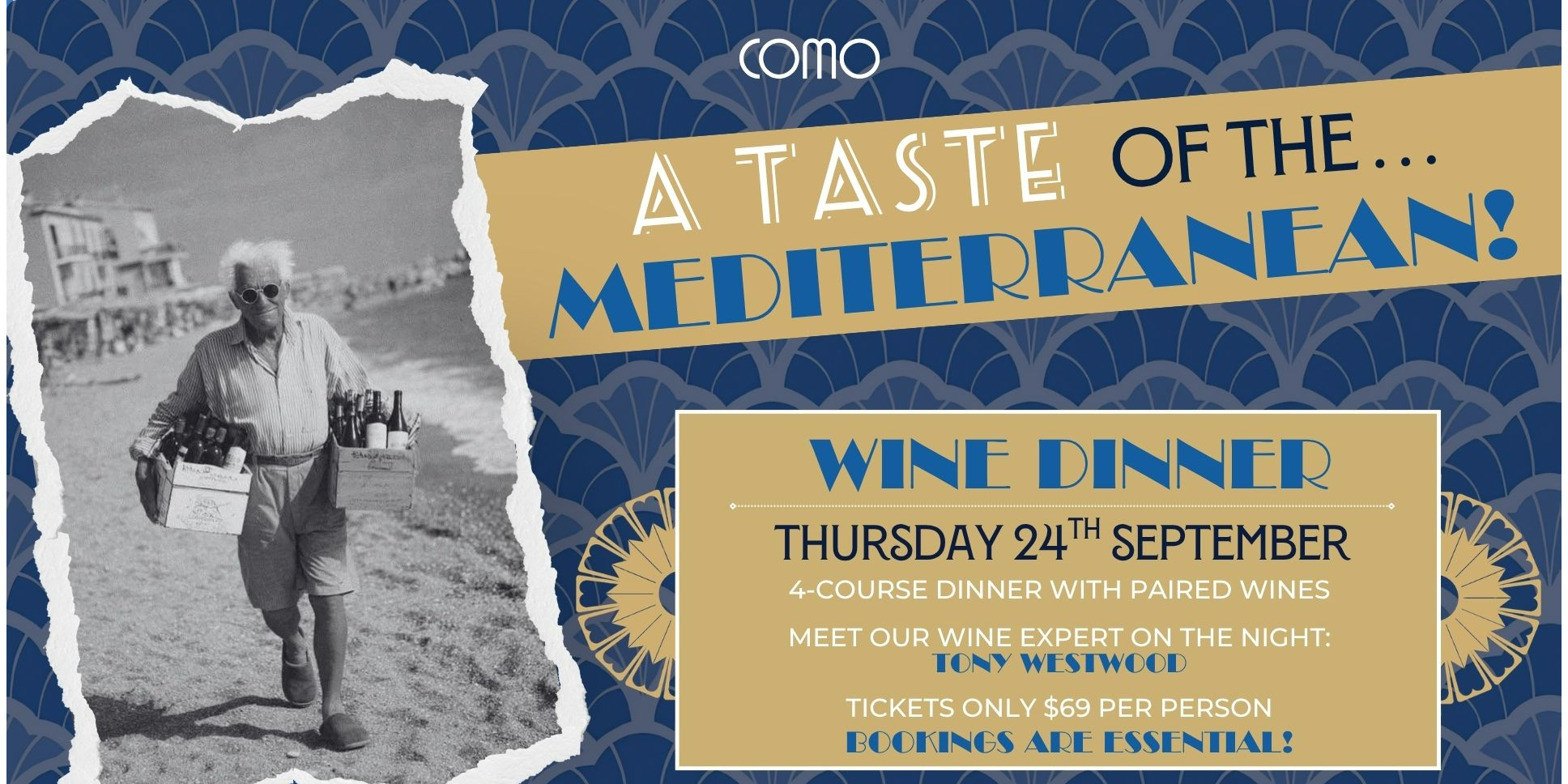 Wine Dinner: A Taste of the Mediterranean!