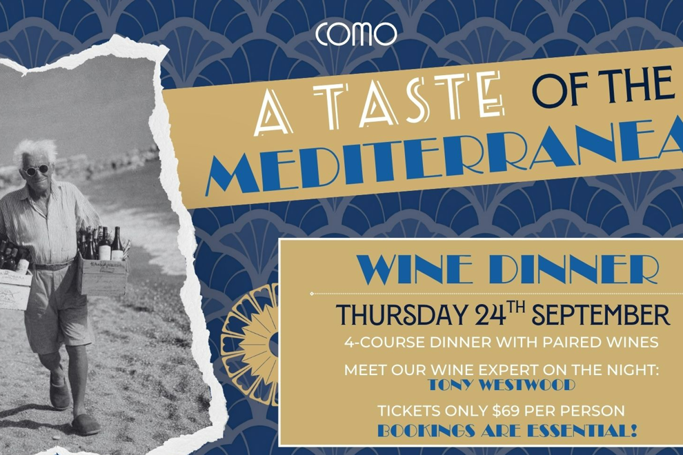 Wine Dinner: A Taste of the Mediterranean!