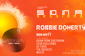 SONA SESSIONS ? OPEN AIR ?  FT ROBBIE DOHERTY & BEN NOTT