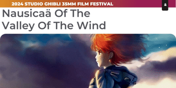 Nausicaä of the Valley of the Wind (PG) (2024 STUDIO GHIBLI 35mm FILM FESTIVAL)