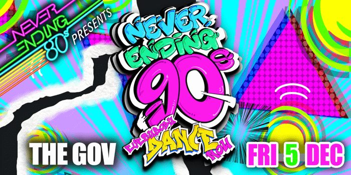 NEVER ENDING 80S PRESENTS: EVERYBODY DANCE NOW!  NEVER ENDING 90s