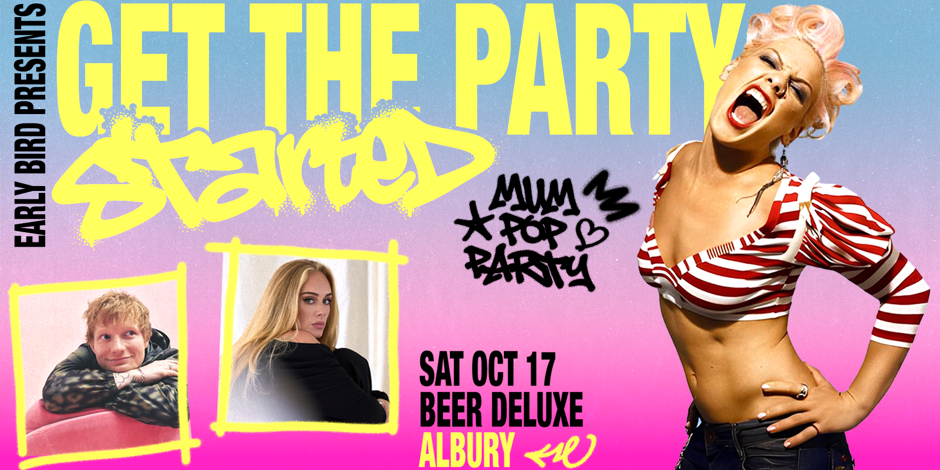 Get the Party Started: Mum Pop Party - Albury