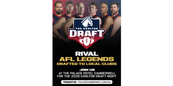 The Carlton Draft: Rival AFL Legends - Drafted to local clubs