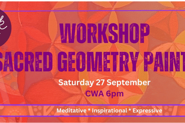 Sacred Geometry Painting Workshop