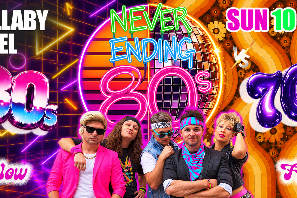 Never Ending 80s Presents:  80s Vs 70s - Glow Vs Fro