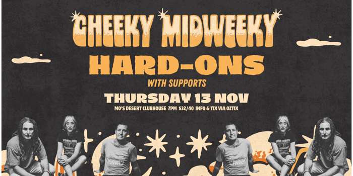 HARD-ONS - Cheeky Midweeky