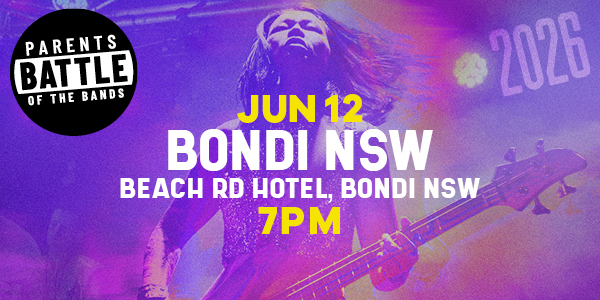 Parents Battle of the Bands: Bondi Battle live at Beach Road Hotel - Concert poster