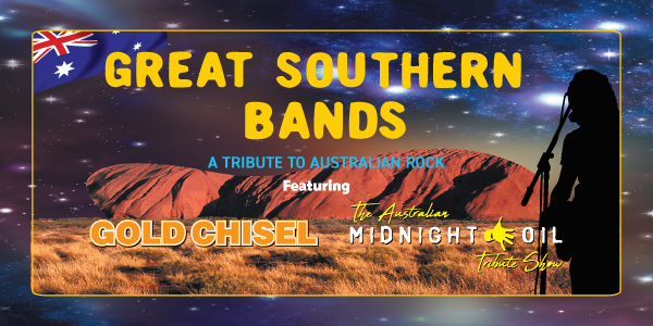 Great Southern Bands live at Mac's Hotel in Victoria on August 14, 2026 - Concert poster