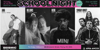 SCHOOL NIGHT AUS - MELBOURNE