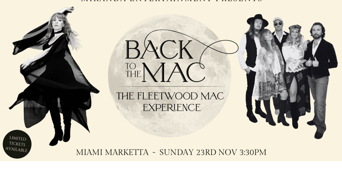 Back To The Mac The Fleetwood Mac Experience - GOLD COAST