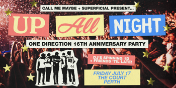 Up All Night: One Direction 16th Anniversary Party - Perth