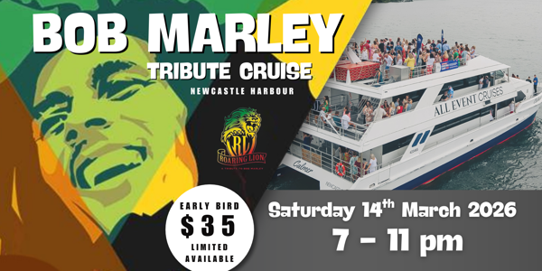 Bob Marley Tribute Cruise on Newcastle Harbour! - 7pm to 11pm image