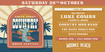 Coffs Coast Country Music Festival Feat: The Ultimate Luke Combs Tribute Show