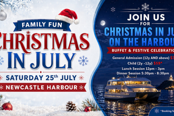 Christmas In July | Dinner Cruise | Newcastle Harbour