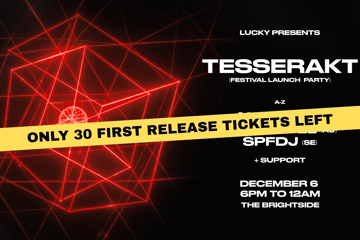 Tesserakt Open Air (Festival Launch Rave) ft ANETHA, SPFDJ & NIK KASTEL