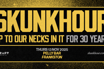 SKUNKHOUR - "Up To Our Necks In It (for 30 years)"
