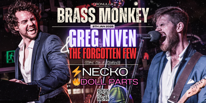 Greg Niven & The Forgotten Few + Necko + Doll Parts