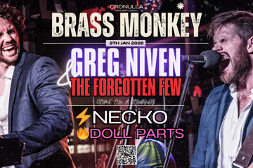 Greg Niven & The Forgotten Few + Necko + Doll Parts