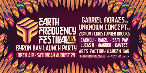 Earth Frequency Launch Party Byron Bay