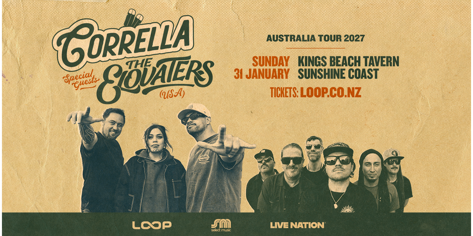 Corrella - Australian Tour 2027