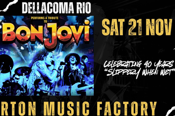 THE DECADE OF DECADENCE  - BON JOVI 40 Years of Slippery When Wet Performed by DELLACOMA RIO