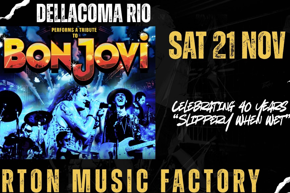 THE DECADE OF DECADENCE  - BON JOVI 40 Years of Slippery When Wet Performed by DELLACOMA RIO