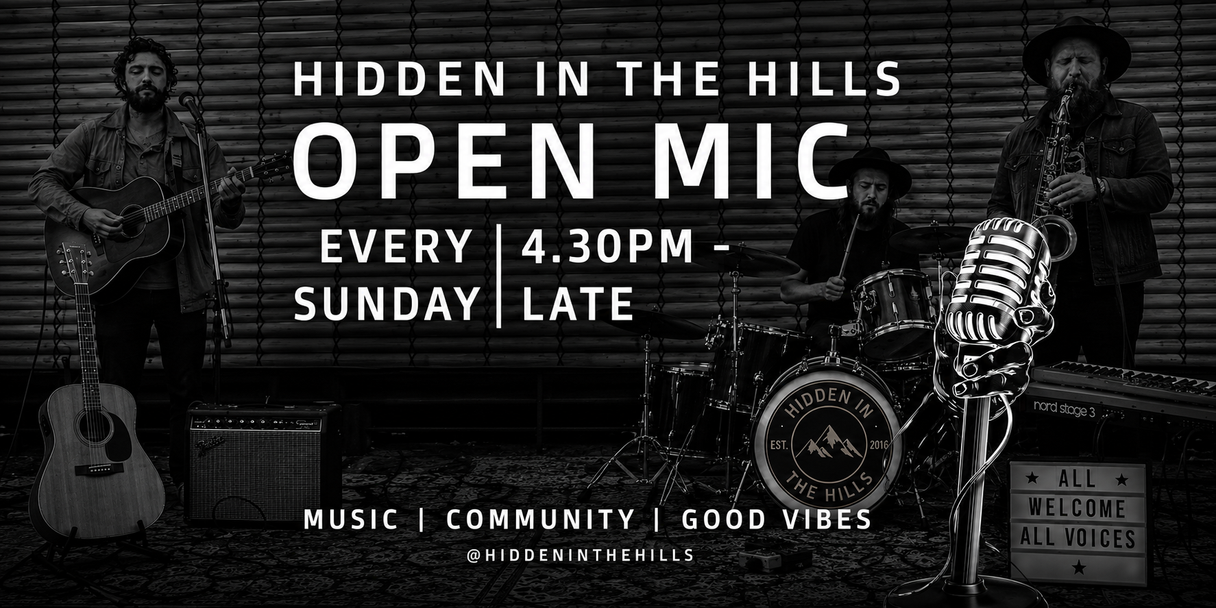 Sunday Sessions - Open Mic
