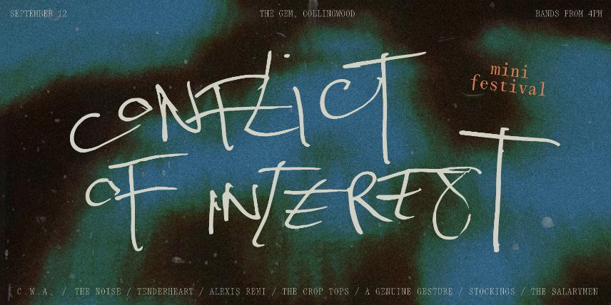 Conflict of Interest Festival