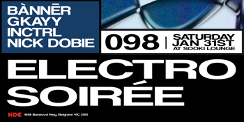 SATURDAY ➔ HDC #098 | ELECTRO SOIRÉE