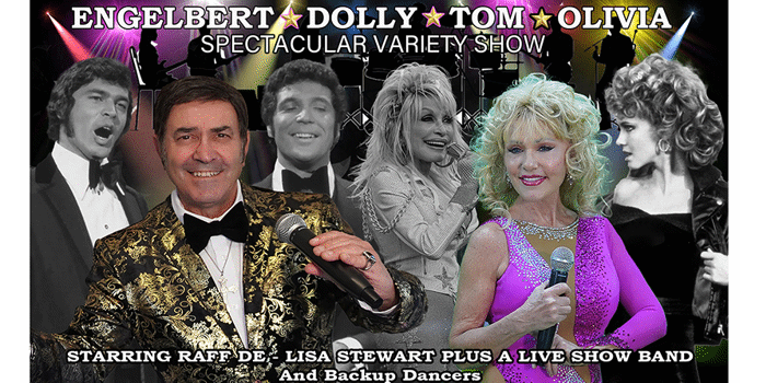 ENGELBERT* TOM* DOLLY* OLIVIA SPECTACULAR VARIETY SHOW