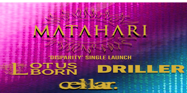 Matahari 'DISPARITY' Single Launch live at The Graveyard Bar - Concert poster