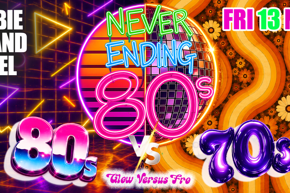 Never Ending 80s Presents: 80s Vs 70s - Glow Vs Fro