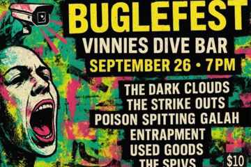 BUGLEFEST 2025 w/ The Dark Clouds, The Strike Outs, Poison Spitting Galah, Entrapment, Used Goods & The Spivs