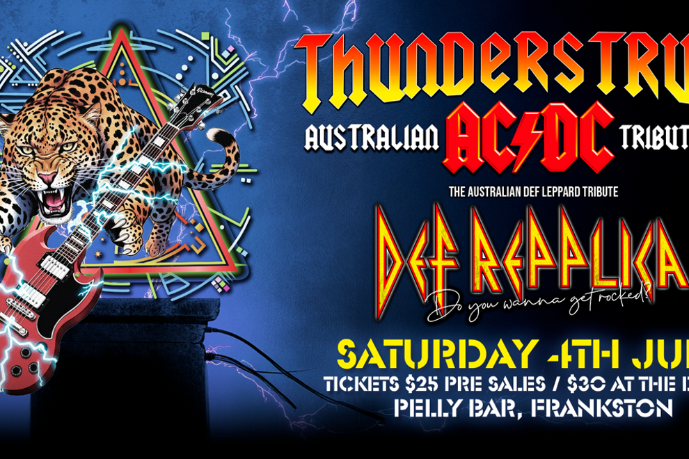 Thunderstruck and Def Repplica Aus Day Eve at The Pelly Bar